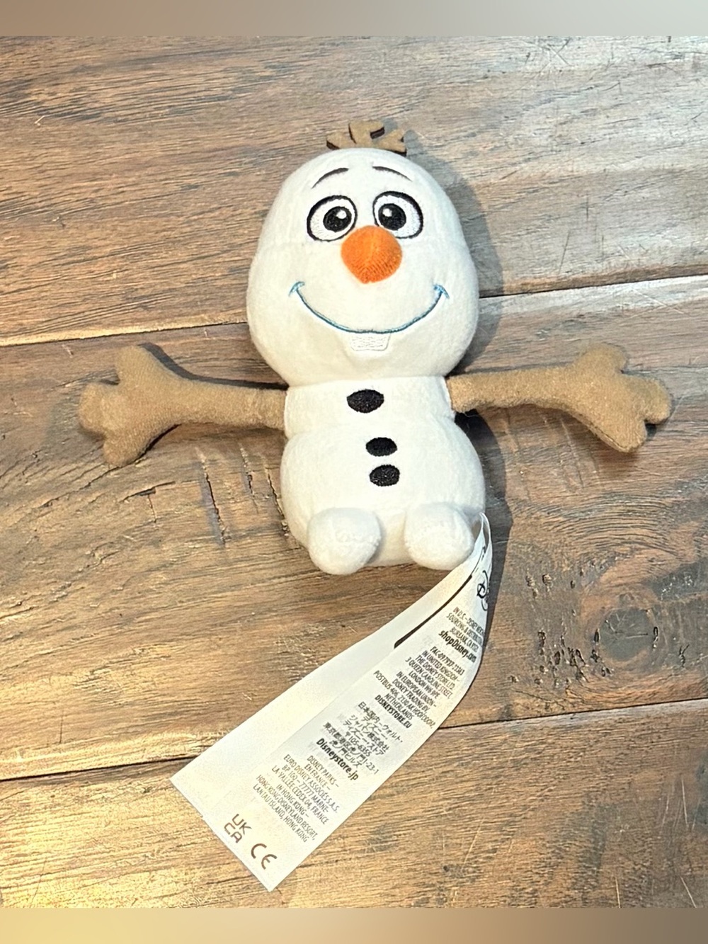 Disney Parks Frozen Olaf Plush Magnetic Hands Shoulder Pal Toy
